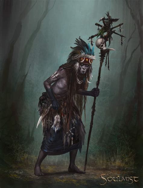 Witch Doctor of mystical draconians